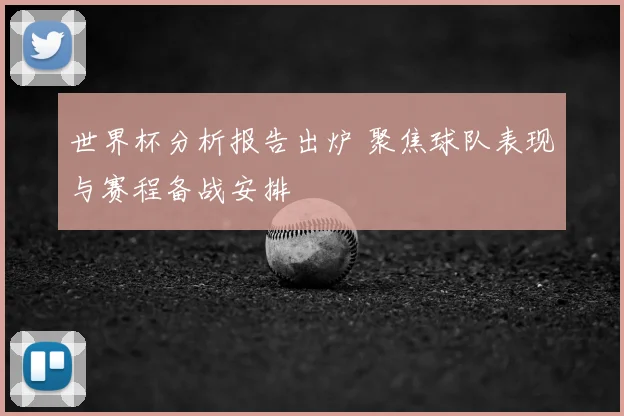 世界杯分析报告出炉 聚焦球队表现与赛程备战安排