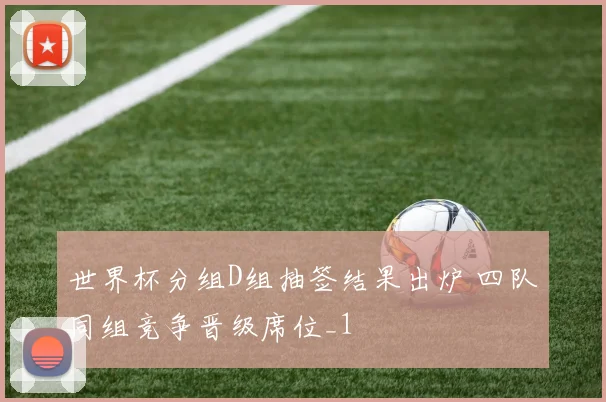 世界杯分组D组抽签结果出炉 四队同组竞争晋级席位_1